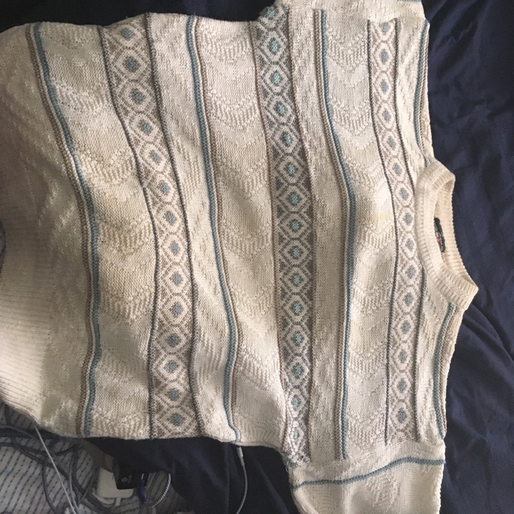 Vintage cream sweater